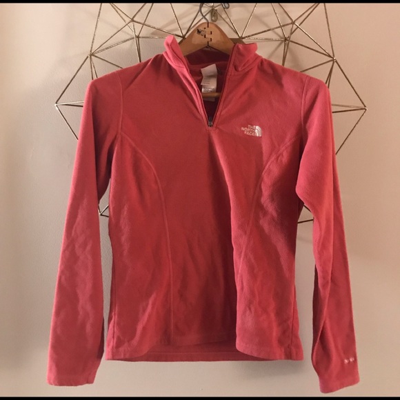 The North Face Sweaters - The North Face fleece pink size M